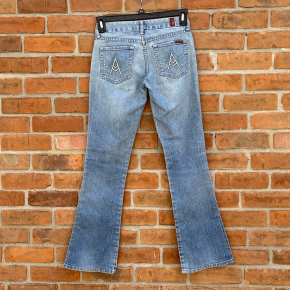 7FAM A-Pocket Flare Leg Jeans - Picture 3 of 8